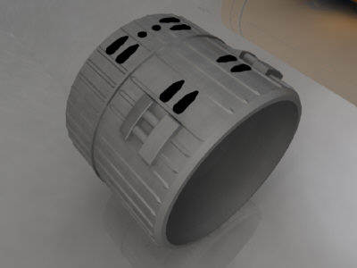 3d model ares 1 rocket - ARES 1 Rocket by Monkey Wrench